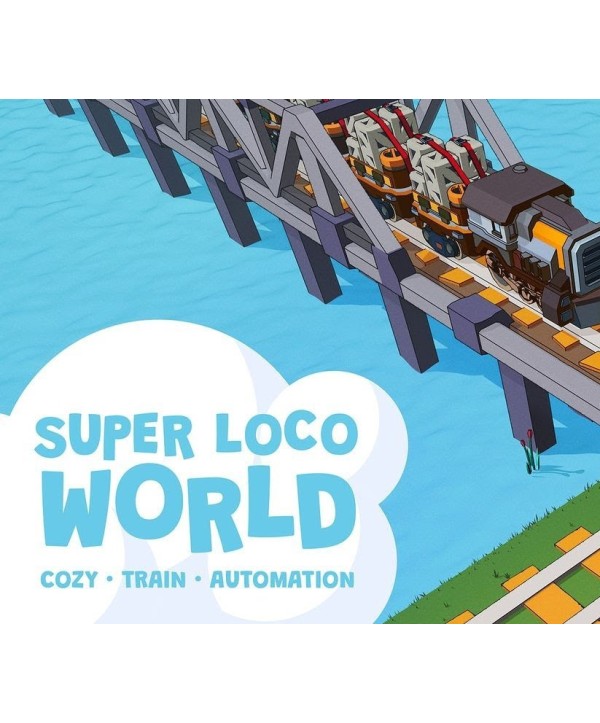 Super Loco World: Cozy Train Automation Steam Key GLOBAL
